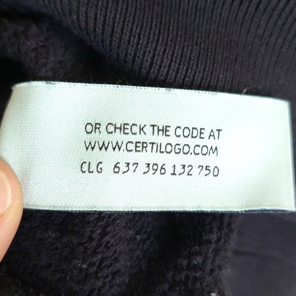 Off white black caravaggio hooded sweatshirt - Picture 8 of 15